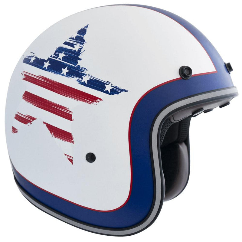 Casco Jet per Scooter CGM Discovery 170S Bianco Opaco XS - (54 cm)