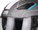 Casco Integrale per Scooter Visiera Lunga CGM Silverstone 317G Azzurro Opaco Varie Misure