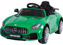 Macchina Elettrica per Bambini 12V con Licenza Mercedes GTR AMG Verde