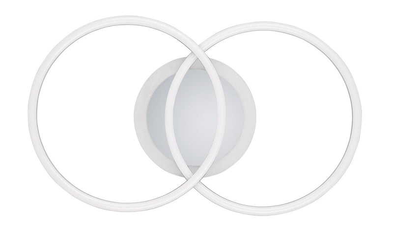 Plafoniera da Interno a LED SMD in Metallo Cromo