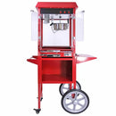 Macchina per Popcorn Acciaio Inox con Carrello