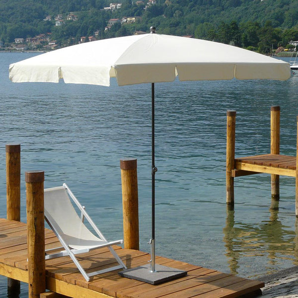 Stahl Gartenschirm 210x130cm Maffei Novara Ecru online