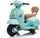 Piaggio Mini Vespa GTS Electric 6V für Kinder Smaragdgrün