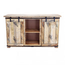 Mobile Vergil 150x45x90 h cm in Legno Marrone