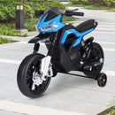 Moto Elettrica per Bambini 6V  Azzurra