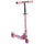 Scooter 2 Räder faltbar für Kinder Höhenverstellbar 63-76 cm Rosa