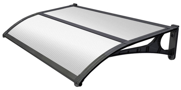 Vordach Vordach aus Wabenpolykarbonat 135x100 cm Ranieri Weiß online