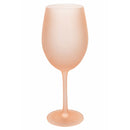 Set 6 Calici Effetto Ghiaccio Happy Hour Sunset in Vetro VdE Tivoli 1996 Rosso