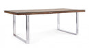 Tavolo 220x100x76h cm con Vetro Stanton
