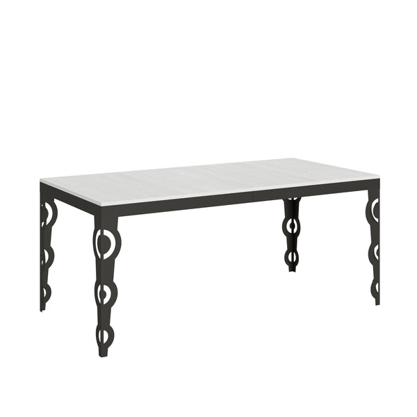 Tavolo Allungabile 180-284x90x80 cm Karamay Evolution Bianco Frassino sconto