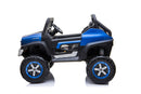Macchina Elettrica per Bambini 12V con Licenza Mercedes Unimog Blu 