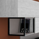 Parete Attrezzata Soggiorno 260 cm in MDF Tronador Light Mocha