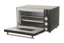 Forno Elettrico Ventilato 38 Litri 1800W con Vetro Kooper Great Stone Nero