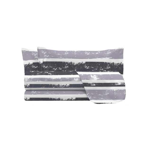 Set Lenzuola con Stampa Sopra Sotto e Federe Linea River Oka Varie Misure acquista