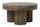 Tavolino Ø75x41h cm Dacca Brown