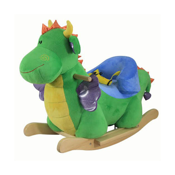 acquista Schaukelnder Drache aus Plüsch und Holz für Kinder