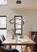 Lampada a Sospensione da Interno a LED in Metallo Antracite