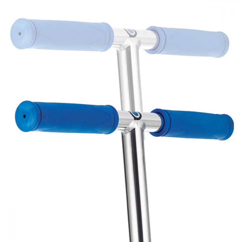 Monopattino 2 ruote Doppia Iniezione 3 Altezze Max 100Kg Globber Flow 125 Blu