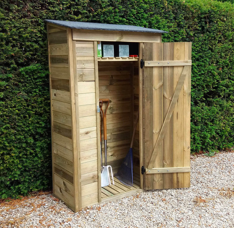 Casetta Box da Giardino 111x64xH186 cm in Legno 12mm  Armoire