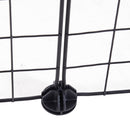Box per Animali nero 106x73x36 cm 