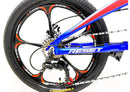 Bicicletta Pieghevole 20" in Alluminio Ruote in Lega Blu Cobalto