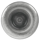 Set 6 Piatti Tondi Ø25,3x2 cm  in Vetro VdE Tivoli 1996 Imperial Grigio