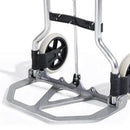 Carrello Pieghevole Portata Massima 45 kg Portapacchi Salvaspazio in Alluminio      
