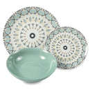 Servizio Piatti 18 Pezzi in Porcellana VdE Tivoli 1996 Sharm