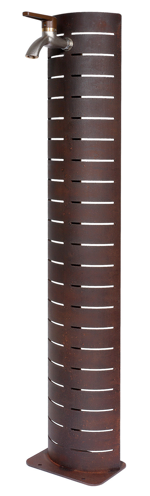 Gartenbrunnen mit Wasserhahn aus Cor-Ten Belfer 42/CTN Ruggine online