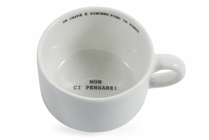 Set 6 Tazzine Caffè in New Porcellana 90 ml Villa d'Este Home Tivoli Caffeomanzia