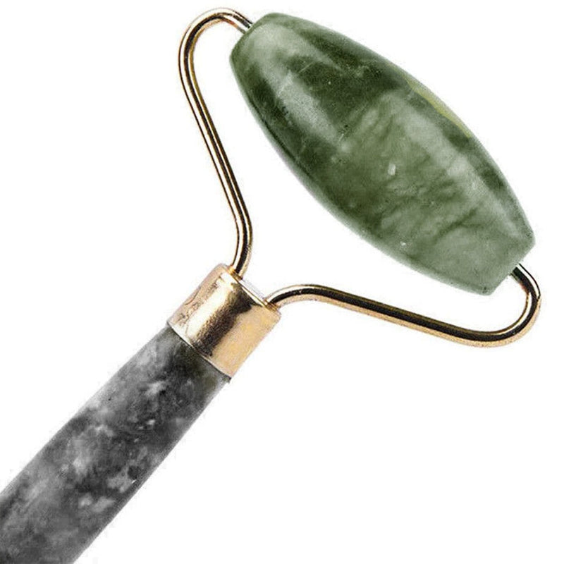 Massaggiatore rullo di giada per viso e corpo in pietra naturale