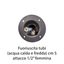 Doccia da Giardino con Miscelatore Belfer 42D4 Avorio
