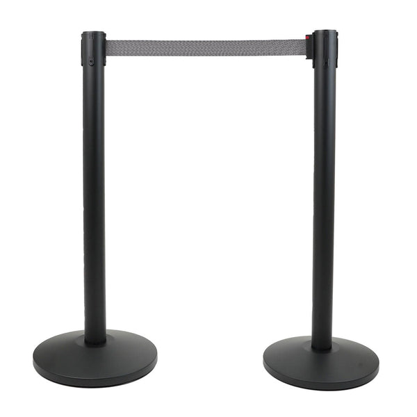 prezzo 2 Colonnine Tendinastro di 3 m in Acciaio nastro Grigio