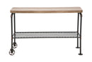 Console Manhattan 122x44x75 cm in Ferro e MDF