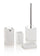 Set mit 4 Badezimmer-Accessoires aus Harz TFT-Accessoires Elf White