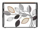 Console Autumn 108x36,8x80 cm in Ferro e MDF e Vetro Multicolor      