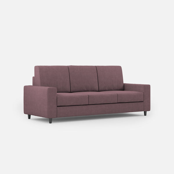 prezzo Divano 3 Posti 208x85x85 cm Sakar in Tessuto Prugna