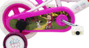 Bicicletta per Bambina 10" 1 Freno Gomme in EVA Masha e Orso Bianca
