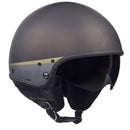 Casco Demi-Jet per Scooter CGM Granada 105G Marone Opaco XS - (53 cm)