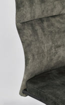 Set 4 Sedie 43,5x62x102h cm Thelma Velluto Verde 
