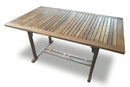 Tavolo da Giardino Allungabile 150/200x90x75 cm in Legno Soriani