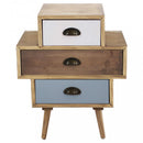 Mobiletto Victoria 50x35x49,5 h cm in Legno Multicolor