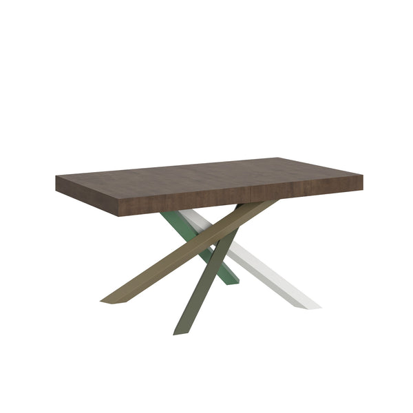 acquista Tavolo Allungabile 160-420x90x77 cm Volantis Noce