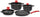Olympia Love Big 7-teiliges Kochgeschirr-Set aus Antihaft-Aluminium-Druckguss