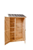 Casetta Box da Giardino 1,2x0,6 m con Pavimento in Legno Picea Massello 16mm Eden