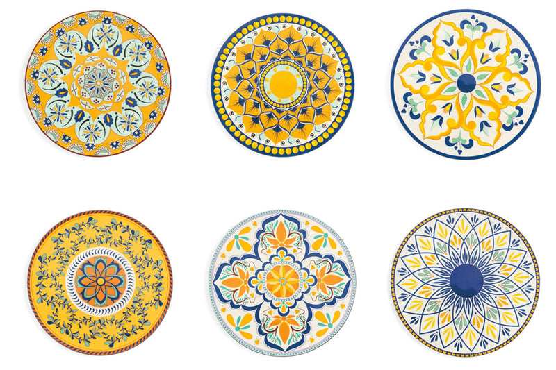 Set 6 Sottopiatti Tondi Ø33 cm Villa d'Este Home Tivoli Sicilia