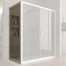 Anta Fissa per Box Doccia 79 cm in Cristallo Temperato 6mm H190 Dorini Fisso X