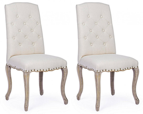 Set 2 Sedie 51x53x99h cm Diva Naturale acquista