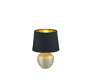 Lampada tavolo da Interno  E14 in Ceramica Oro