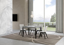 Tavolo Allungabile 110-194x70x77 cm Everyday Cemento e Antracite